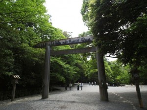 内宮の鳥居